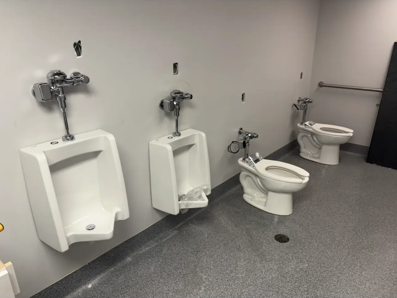 toilets, urinals, bathroom